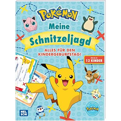 Pokémon: Meine Schnitzeljagd: Alles für den Kindergeburtstag! Für bis zu 12 Kinder - Preis vom 22.06.2026 23:23:57 h Pokémon: Meine Schnitzeljagd: Alles für den Kindergeburtstag! Für bis zu 12 Kinder - Preis vom 22.06.2026 23:23:57 h