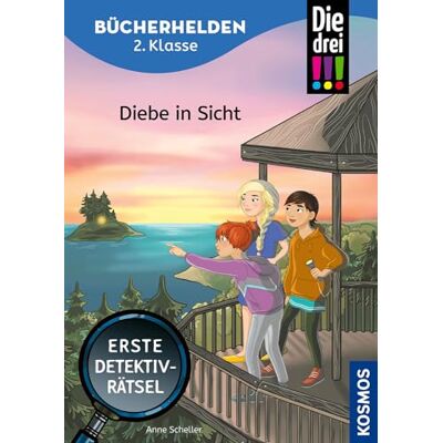 Anne Scheller - Die drei !!!, Bücherhelden 2. Klasse, Diebe in Sicht: Erste Detektivrätsel, Erstleser Kinder ab 7 Jahre - Preis vom 22.06.2026 23:23:57 h Anne Scheller - Die drei !!!, Bücherhelden 2. Klasse, Diebe in Sicht: Erste Detektivrätsel, Erstleser Kinder ab 7 Jahre - Preis vom 22.06.2026 23:23:57 h