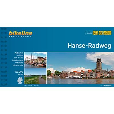 Esterbauer Verlag - Hanse-Radweg: 1:75.000, 450 km, wetterfest/reißfest, GPS-Tracks Download, LiveUpdate (Bikeline Radtourenbücher) - Preis vom 20.06.2026 05:23:55 h Esterbauer Verlag - Hanse-Radweg: 1:75.000, 450 km, wetterfest/reißfest, GPS-Tracks Download, LiveUpdate (Bikeline Radtourenbücher) - Preis vom 20.06.2026 05:23:55 h
