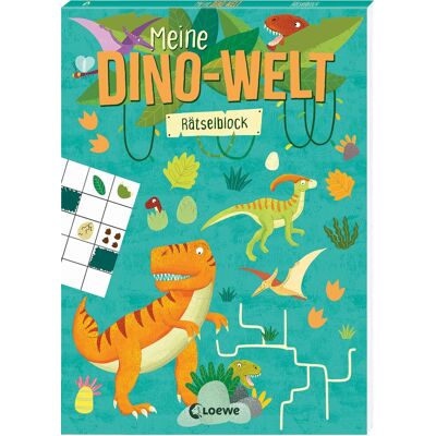 Meine Dino-Welt - Rätselblock: Rätseln und knobeln mit den Urzeitriesen - Zur Beschäftigung für Kinder ab 5 Jahren - Preis vom 16.06.2026 05:30:18 h Meine Dino-Welt - Rätselblock: Rätseln und knobeln mit den Urzeitriesen - Zur Beschäftigung für Kinder ab 5 Jahren - Preis vom 16.06.2026 05:30:18 h