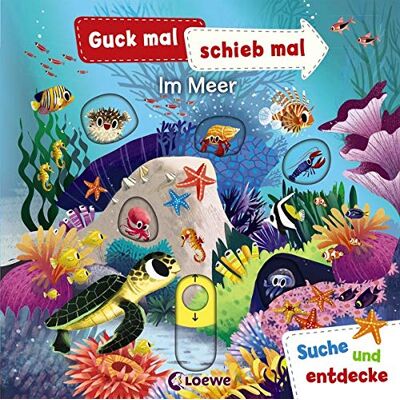 Guck mal, schieb mal! Suche und entdecke - Im Meer: Pappbilderbuch ab 2 Jahre - Preis vom 17.06.2026 05:34:31 h Guck mal, schieb mal! Suche und entdecke - Im Meer: Pappbilderbuch ab 2 Jahre - Preis vom 17.06.2026 05:34:31 h