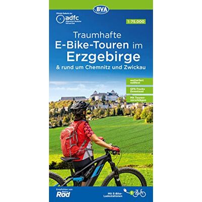 Allgemeiner Deutscher Fahrrad-Club e.V. (ADFC) - ADFC Traumhafte E-Bike-Touren im Erzgebirge mit Tourenvorschlägen, 1:75.000, wetterfest, reißfest, GPS-Tracks Download: rund um Chemnitz und Zwickau (ADFC-Regionalkarte 1:75000) - Preis vom 17.06.2026 05:34 Allgemeiner Deutscher Fahrrad-Club e.V. (ADFC) - ADFC Traumhafte E-Bike-Touren im Erzgebirge mit Tourenvorschlägen, 1:75.000, wetterfest, reißfest, GPS-Tracks Download: rund um Chemnitz und Zwickau (ADFC-Regionalkarte 1:75000) - Preis vom 17.06.2026 05:34