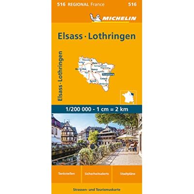 Michelin Elsass Lothring: Straßen- und Tourismuskarte 1:200.000 (MICHELIN Regionalkarten) - Preis vom 16.06.2026 05:30:18 h Michelin Elsass Lothring: Straßen- und Tourismuskarte 1:200.000 (MICHELIN Regionalkarten) - Preis vom 16.06.2026 05:30:18 h