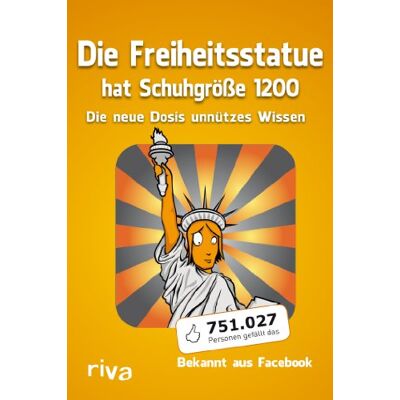 Pulpmedia - Die Freiheitsstatue hat Schuhgröße 1200: Die neue Dosis unnützes Wissen - Preis vom 24.06.2026 07:42:13 h Pulpmedia - Die Freiheitsstatue hat Schuhgröße 1200: Die neue Dosis unnützes Wissen - Preis vom 24.06.2026 07:42:13 h