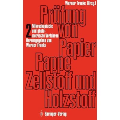 Franke Prüfung von Papier, Pappe, Zellstoff und Holzstoff - Preis vom 24.06.2026 19:44:00 h Franke Prüfung von Papier, Pappe, Zellstoff und Holzstoff - Preis vom 24.06.2026 19:44:00 h