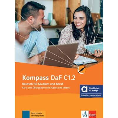 Kompass DaF C1.2 - Hybride Ausgabe allango: Deutsch für Studium und Beruf. Kurs- und Übungsbuch mit Audios und Videos inklusive Lizenzschlüssel ... (Kompass DaF: Deutsch für Studium und Beruf) - Preis vom 24.06.2026 07:42:13 h Kompass DaF C1.2 - Hybride Ausgabe allango: Deutsch für Studium und Beruf. Kurs- und Übungsbuch mit Audios und Videos inklusive Lizenzschlüssel ... (Kompass DaF: Deutsch für Studium und Beruf) - Preis vom 24.06.2026 07:42:13 h