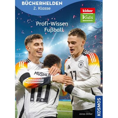 Jonas Dirker - kicker Kids, Profi-Wissen Fußball: Bücherhelden 2. Klasse - Spannendes Wissen zum beliebtesten Sport der Welt - Kinderbuch für Erstleser ab 7 Jahren - Preis vom 17.06.2026 05:34:31 h Jonas Dirker - kicker Kids, Profi-Wissen Fußball: Bücherhelden 2. Klasse - Spannendes Wissen zum beliebtesten Sport der Welt - Kinderbuch für Erstleser ab 7 Jahren - Preis vom 17.06.2026 05:34:31 h