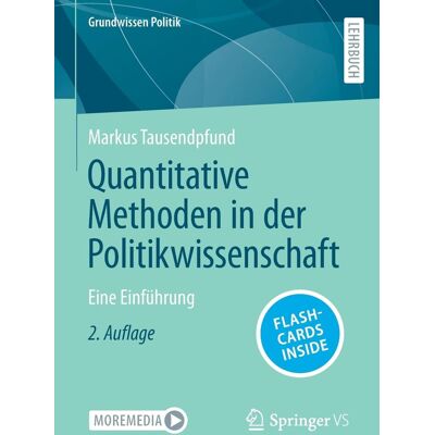 Markus Tausendpfund - Quantitative Methoden in der Politikwissenschaft: Eine Einführung (Grundwissen Politik) - Preis vom 24.06.2026 07:42:13 h Markus Tausendpfund - Quantitative Methoden in der Politikwissenschaft: Eine Einführung (Grundwissen Politik) - Preis vom 24.06.2026 07:42:13 h