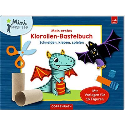 Mein erstes Klorollen-Bastelbuch: Schneiden, kleben, spielen (Mini-Künstler) - Preis vom 22.06.2026 11:45:37 h Mein erstes Klorollen-Bastelbuch: Schneiden, kleben, spielen (Mini-Künstler) - Preis vom 22.06.2026 11:45:37 h