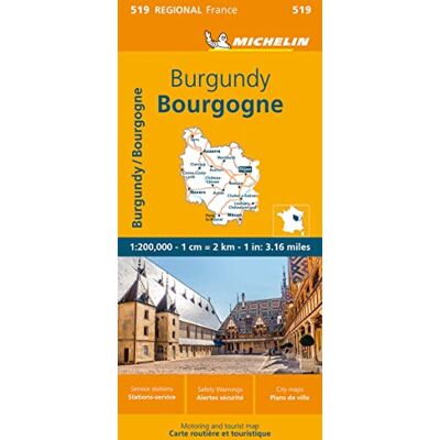 Burgund: Straßen- und Tourismuskarte 1:200.000 (MICHELIN Regionalkarten) - Preis vom 16.06.2026 05:30:18 h Burgund: Straßen- und Tourismuskarte 1:200.000 (MICHELIN Regionalkarten) - Preis vom 16.06.2026 05:30:18 h