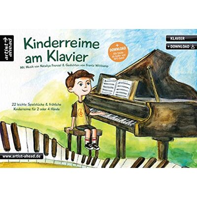 Nataliya Frenzel - Kinderreime am Klavier: 22 leichte Spielstücke & fröhliche Kinderreime für 2 oder 4 Hände (inkl. Download). Zwei- und vierhändige Klavierstücke. Spielbuch für Piano. Kinderlieder. Klaviernoten. - Preis vom 20.06.2026 05:23:55 h Nataliya Frenzel - Kinderreime am Klavier: 22 leichte Spielstücke & fröhliche Kinderreime für 2 oder 4 Hände (inkl. Download). Zwei- und vierhändige Klavierstücke. Spielbuch für Piano. Kinderlieder. Klaviernoten. - Preis vom 20.06.2026 05:23:55 h