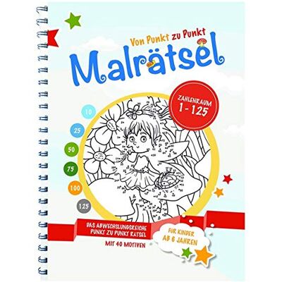 Gerber Von Punkt zu Punkt Malrätsel – 1 bis 125 - Preis vom 22.06.2026 11:45:37 h Gerber Von Punkt zu Punkt Malrätsel – 1 bis 125 - Preis vom 22.06.2026 11:45:37 h