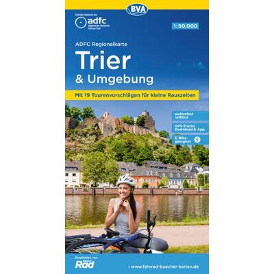 Allgemeiner Deutscher Fahrrad-Club e.V. (ADFC) - ADFC-Regionalkarte Trier und Umgebung, 1:50.000, mit Tagestourenvorschlägen, reiß- und wetterfest, GPS-Tracks Download (ADFC-Regionalkarte 1:50.000) - Preis vom 20.06.2026 05:23:55 h Allgemeiner Deutscher Fahrrad-Club e.V. (ADFC) - ADFC-Regionalkarte Trier und Umgebung, 1:50.000, mit Tagestourenvorschlägen, reiß- und wetterfest, GPS-Tracks Download (ADFC-Regionalkarte 1:50.000) - Preis vom 20.06.2026 05:23:55 h