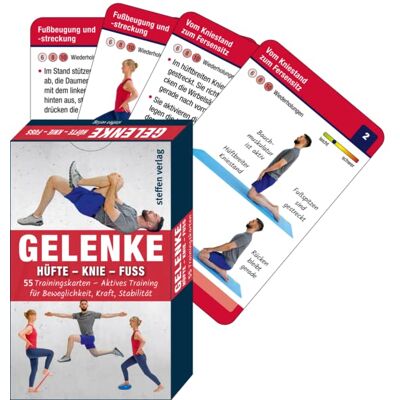 Ronald Thomschke - Trainingskarten Gelenke: Hüfte – Knie – Fuß: 55 Trainingskarten – Aktives Training für Beweglichkeit, Kraft, Stabilität (Trainingsreihe von Ronald Thomschke) - Preis vom 16.06.2026 05:30:18 h Ronald Thomschke - Trainingskarten Gelenke: Hüfte – Knie – Fuß: 55 Trainingskarten – Aktives Training für Beweglichkeit, Kraft, Stabilität (Trainingsreihe von Ronald Thomschke) - Preis vom 16.06.2026 05:30:18 h