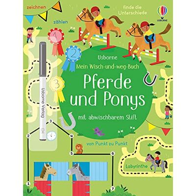 Kirsteen Robson - Mein Wisch-und-weg-Buch: Pferde und Ponys: mit abwischbarem Stift - Preis vom 07.08.2026 11:47:26 h Kirsteen Robson - Mein Wisch-und-weg-Buch: Pferde und Ponys: mit abwischbarem Stift - Preis vom 07.08.2026 11:47:26 h