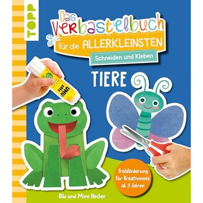 Bibi Hecher - Das Verbastelbuch für die Allerkleinsten. Schneiden und Kleben. Tiere: Frühförderung für Kreativminis ab 3 Jahren - Preis vom 17.06.2026 05:34:31 h Bibi Hecher - Das Verbastelbuch für die Allerkleinsten. Schneiden und Kleben. Tiere: Frühförderung für Kreativminis ab 3 Jahren - Preis vom 17.06.2026 05:34:31 h