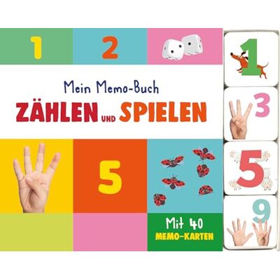 Mein Memo-Buch Zählen und Spielen: Mit 40 Memo-Karten! Für Kinder ab 3 Jahren - Preis vom 24.06.2026 07:42:13 h Mein Memo-Buch Zählen und Spielen: Mit 40 Memo-Karten! Für Kinder ab 3 Jahren - Preis vom 24.06.2026 07:42:13 h