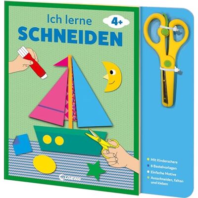 Loewe Ich lerne schneiden (Boot): Bastelbuch mit kindersicherer Schere für Kinder ab 4 Jahren - Preis vom 22.06.2026 23:23:57 h Loewe Ich lerne schneiden (Boot): Bastelbuch mit kindersicherer Schere für Kinder ab 4 Jahren - Preis vom 22.06.2026 23:23:57 h