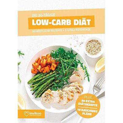 Peter Kmiecik - Low Carb Diät - Ernährungsplan zum Abnehmen für 30 Tage: Bonus: E-Book mit 90 weiteren Diät Rezepten: Clean Eating, Vegan, Vegetarisch, Low Fat oder High Protein. (Invikoo: Kochbuch) - Preis vom 18.06.2026 05:44:55 h Peter Kmiecik - Low Carb Diät - Ernährungsplan zum Abnehmen für 30 Tage: Bonus: E-Book mit 90 weiteren Diät Rezepten: Clean Eating, Vegan, Vegetarisch, Low Fat oder High Protein. (Invikoo: Kochbuch) - Preis vom 18.06.2026 05:44:55 h