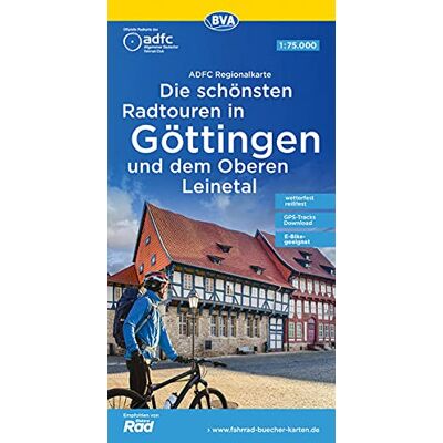 Allgemeiner Deutscher Fahrrad-Club e.V. (ADFC) - ADFC-Regionalkarte Die schönsten Radtouren in Göttingen und dem Oberen Leinetal: 1:75.000, reiß- und wetterfest, GPS-Tracks Download (ADFC-Regionalkarte 1:75000) - Preis vom 17.06.2026 05:34:31 h Allgemeiner Deutscher Fahrrad-Club e.V. (ADFC) - ADFC-Regionalkarte Die schönsten Radtouren in Göttingen und dem Oberen Leinetal: 1:75.000, reiß- und wetterfest, GPS-Tracks Download (ADFC-Regionalkarte 1:75000) - Preis vom 17.06.2026 05:34:31 h