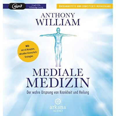Anthony William - Mediale Medizin: Der wahre Ursprung von Krankheit und Heilung - Überarbeitete und erweiterte Neuausgabe. NEU: 46 Rezepte – aktuelle Virenschutz-Strategien - Preis vom 22.06.2026 23:23:57 h Anthony William - Mediale Medizin: Der wahre Ursprung von Krankheit und Heilung - Überarbeitete und erweiterte Neuausgabe. NEU: 46 Rezepte – aktuelle Virenschutz-Strategien - Preis vom 22.06.2026 23:23:57 h