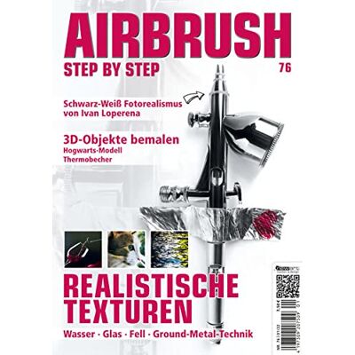 Ralph-Torsten Kolmer - Airbrush Step by Step 76: Realistische Texturen (Airbrush Step by Step Magazin) - Preis vom 22.06.2026 23:23:57 h Ralph-Torsten Kolmer - Airbrush Step by Step 76: Realistische Texturen (Airbrush Step by Step Magazin) - Preis vom 22.06.2026 23:23:57 h
