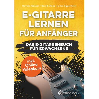 Norman E-Gitarre Lernen für Anfänger - Das E-Gitarrenbuch für Erwachsene inkl. Online Videokurs, Noten + Tabs - Preis vom 23.06.2026 11:45:09 h Norman E-Gitarre Lernen für Anfänger - Das E-Gitarrenbuch für Erwachsene inkl. Online Videokurs, Noten + Tabs - Preis vom 23.06.2026 11:45:09 h