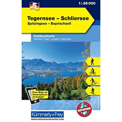 Hallwag Kümmerly+Frey AG - Tegernsee - Schliersee, Spitzingsee - Bayrischzell: Nr. 5, Outdoorkarte Deutschland, 1:35 000, Mit kostenlosem Download für Smartphone (Kümmerly+Frey Outdoorkarten Deutschland) - Preis vom 17.06.2026 05:34:31 h Hallwag Kümmerly+Frey AG - Tegernsee - Schliersee, Spitzingsee - Bayrischzell: Nr. 5, Outdoorkarte Deutschland, 1:35 000, Mit kostenlosem Download für Smartphone (Kümmerly+Frey Outdoorkarten Deutschland) - Preis vom 17.06.2026 05:34:31 h
