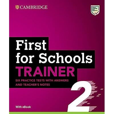 First for Schools Trainer 2: Six Practice Tests with Answers and Teacher's Notes with Resources Download with eBook - Preis vom 19.06.2026 05:29:47 h First for Schools Trainer 2: Six Practice Tests with Answers and Teacher's Notes with Resources Download with eBook - Preis vom 19.06.2026 05:29:47 h