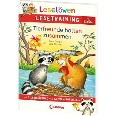 Anna Taube - Leselöwen Lesetraining 1. Klasse - Tierfreunde halten zusammen: Mit Silbenfärbung und großem Rätselteil - Erstlesebuch zum Lesenüben mit Rätseln für Kinder ab 6 Jahren - Preis vom 22.06.2026 23:23:57 h Anna Taube - Leselöwen Lesetraining 1. Klasse - Tierfreunde halten zusammen: Mit Silbenfärbung und großem Rätselteil - Erstlesebuch zum Lesenüben mit Rätseln für Kinder ab 6 Jahren - Preis vom 22.06.2026 23:23:57 h