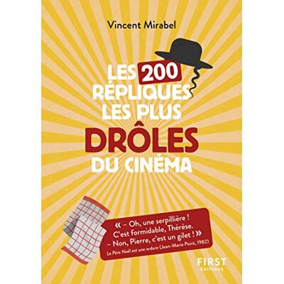 Vincent Les 200 répliques les plus drôles du cinéma - Preis vom 22.06.2026 23:23:57 h Vincent Les 200 répliques les plus drôles du cinéma - Preis vom 22.06.2026 23:23:57 h