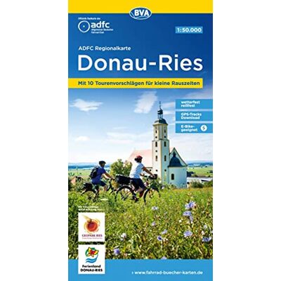 Allgemeiner Deutscher Fahrrad-Club e.V. (ADFC) - ADFC-Regionalkarte Donau-Ries, 1:50.000, reiß- und wetterfest, GPS-Tracks Download: Mit 10 Tourenvorschlägen für kleine Rauszeiten: Von Wassertrüdingen bis zur Donau (ADFC-Regionalkarte 1:50000) - Preis vom Allgemeiner Deutscher Fahrrad-Club e.V. (ADFC) - ADFC-Regionalkarte Donau-Ries, 1:50.000, reiß- und wetterfest, GPS-Tracks Download: Mit 10 Tourenvorschlägen für kleine Rauszeiten: Von Wassertrüdingen bis zur Donau (ADFC-Regionalkarte 1:50000) - Preis vom