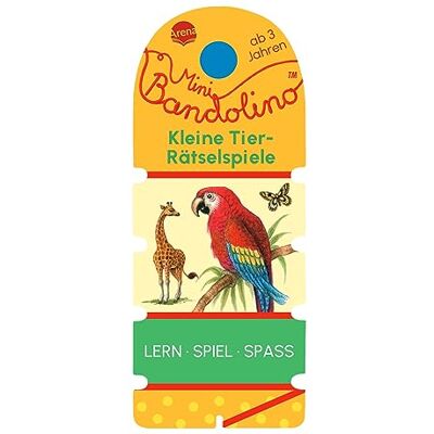 Christine Morton - Mini Bandolino. Kleine Tier-Rätselspiele: Lernspiel mit Lösungskontrolle für Kinder ab 3 Jahren - Preis vom 21.06.2026 05:42:24 h Christine Morton - Mini Bandolino. Kleine Tier-Rätselspiele: Lernspiel mit Lösungskontrolle für Kinder ab 3 Jahren - Preis vom 21.06.2026 05:42:24 h