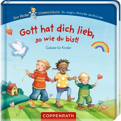 Cornelia Boese - Gott hat dich lieb, so wie du bist!: Gebete für Kinder: Pappbilderbuch mit 10 Gebeten für Geborgenheit und Selbstvertrauen; ab 2 Jahren (Der kleine Himmelsbote) - Preis vom 22.06.2026 23:23:57 h Cornelia Boese - Gott hat dich lieb, so wie du bist!: Gebete für Kinder: Pappbilderbuch mit 10 Gebeten für Geborgenheit und Selbstvertrauen; ab 2 Jahren (Der kleine Himmelsbote) - Preis vom 22.06.2026 23:23:57 h