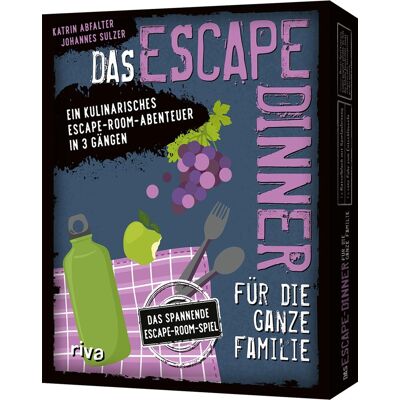 Katrin Abfalter - Das Escape-Dinner für die ganze Familie: Ein kulinarisches Escape-Room-Abenteuer in 3 Gängen. Geschenk für Eltern, Kinder, Fans von Escape Room, ... Geburtstag, Weihnachten, Spieleabend. Ab 8 J. - Preis vom 24.06.2026 07:42:13 h Katrin Abfalter - Das Escape-Dinner für die ganze Familie: Ein kulinarisches Escape-Room-Abenteuer in 3 Gängen. Geschenk für Eltern, Kinder, Fans von Escape Room, ... Geburtstag, Weihnachten, Spieleabend. Ab 8 J. - Preis vom 24.06.2026 07:42:13 h