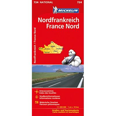 Frankreich Nord: Straßen- und Tourismuskarte (Michelin Nationalkarte) - Preis vom 20.06.2026 05:23:55 h Frankreich Nord: Straßen- und Tourismuskarte (Michelin Nationalkarte) - Preis vom 20.06.2026 05:23:55 h