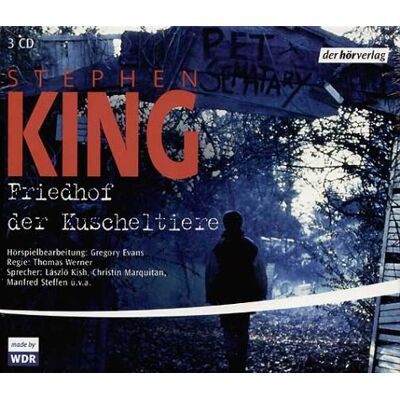 Stephen King - Friedhof der Kuscheltiere. 3 CDs. (Literatur) - Preis vom 26.06.2026 19:40:26 h Stephen King - Friedhof der Kuscheltiere. 3 CDs. (Literatur) - Preis vom 26.06.2026 19:40:26 h