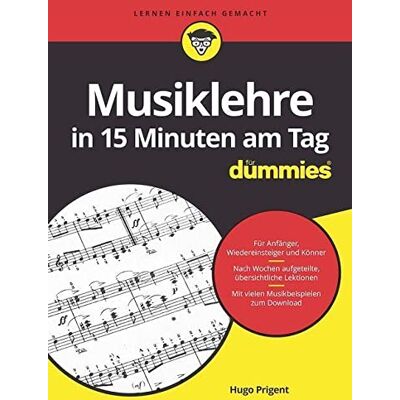Hugo Prigent - Musiklehre in 15 Minuten am Tag für Dummies - Preis vom 22.06.2026 23:23:57 h Hugo Prigent - Musiklehre in 15 Minuten am Tag für Dummies - Preis vom 22.06.2026 23:23:57 h