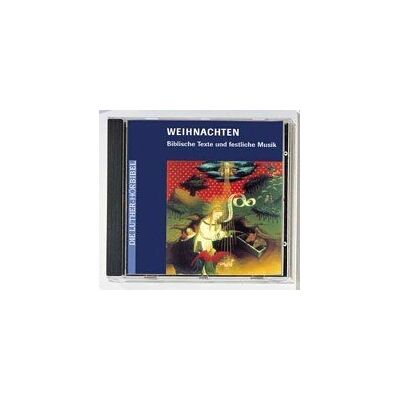 Dieter Bellmann - Die Luther-Hörbibel. Weihnachten. CD. . Biblische Texte und festliche Musik - Preis vom 22.06.2026 23:23:57 h Dieter Bellmann - Die Luther-Hörbibel. Weihnachten. CD. . Biblische Texte und festliche Musik - Preis vom 22.06.2026 23:23:57 h
