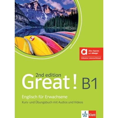 Great! B1, 2nd edition - Hybride Ausgabe allango: Englisch für Erwachsene. Kurs- und Übungsbuch mit Audios und Videos inklusive Lizenzschlüssel ... (Great! 2nd edition: Englisch für Erwachsene) - Preis vom 17.06.2026 05:34:31 h Great! B1, 2nd edition - Hybride Ausgabe allango: Englisch für Erwachsene. Kurs- und Übungsbuch mit Audios und Videos inklusive Lizenzschlüssel ... (Great! 2nd edition: Englisch für Erwachsene) - Preis vom 17.06.2026 05:34:31 h