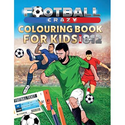 Creative Football Crazy Colouring Book For Kids Age 8-12 - Preis vom 22.06.2026 23:23:57 h Creative Football Crazy Colouring Book For Kids Age 8-12 - Preis vom 22.06.2026 23:23:57 h