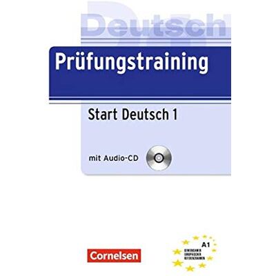 Dieter Maenner - Prüfungstraining DaF: A1 - Start Deutsch 1: Übungsbuch mit Lösungsbeileger und Audio-CD: Učebnice + Klíč + CD - Preis vom 24.06.2026 19:44:00 h Dieter Maenner - Prüfungstraining DaF: A1 - Start Deutsch 1: Übungsbuch mit Lösungsbeileger und Audio-CD: Učebnice + Klíč + CD - Preis vom 24.06.2026 19:44:00 h