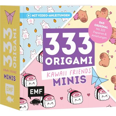 333 Origami Minis – Kawaii-Friends: Dein dekorativer Wendeblock zum kreativen Falten & Notieren (Papier: 70 g/m², 9x9 cm) - Preis vom 17.06.2026 05:34:31 h 333 Origami Minis – Kawaii-Friends: Dein dekorativer Wendeblock zum kreativen Falten & Notieren (Papier: 70 g/m², 9x9 cm) - Preis vom 17.06.2026 05:34:31 h