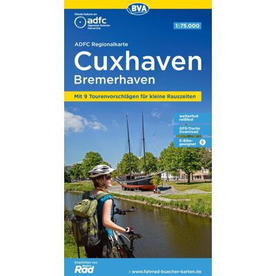 ADFC-Regionalkarte Cuxhaven Bremerhaven, 1:75.000, mit Tagestourenvorschlägen, reiß- und wetterfest, E-Bike-geeignet, GPS-Tracks Download (ADFC-Regionalkarte 1:75000) - Preis vom 22.06.2026 11:45:37 h ADFC-Regionalkarte Cuxhaven Bremerhaven, 1:75.000, mit Tagestourenvorschlägen, reiß- und wetterfest, E-Bike-geeignet, GPS-Tracks Download (ADFC-Regionalkarte 1:75000) - Preis vom 22.06.2026 11:45:37 h