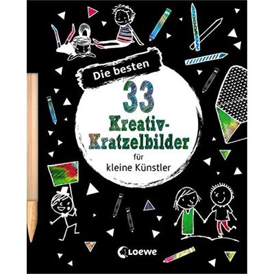 Loewe Die besten 33 Kreativ-Kratzelbilder für kleine Künstler: Kritz-Kratz-Beschäftigung für Mädchen und Jungen ab 5 Jahre - Preis vom 23.06.2026 11:45:09 h Loewe Die besten 33 Kreativ-Kratzelbilder für kleine Künstler: Kritz-Kratz-Beschäftigung für Mädchen und Jungen ab 5 Jahre - Preis vom 23.06.2026 11:45:09 h