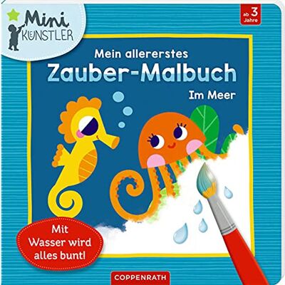 Mein allererstes Zauber-Malbuch: Im Meer: Mit Wasser wird alles bunt (Mini-Künstler) - Preis vom 24.06.2026 19:44:00 h Mein allererstes Zauber-Malbuch: Im Meer: Mit Wasser wird alles bunt (Mini-Künstler) - Preis vom 24.06.2026 19:44:00 h