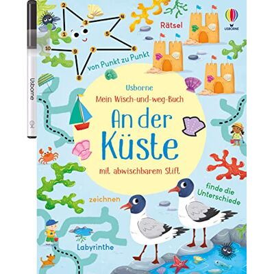 Kirsteen Robson - Mein Wisch-und-weg-Buch: An der Küste: mit abwischbarem Stift (Meine Wisch-und-weg-Bücher) - Preis vom 07.08.2026 11:47:26 h Kirsteen Robson - Mein Wisch-und-weg-Buch: An der Küste: mit abwischbarem Stift (Meine Wisch-und-weg-Bücher) - Preis vom 07.08.2026 11:47:26 h