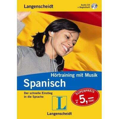 Howard Beckerman - Langenscheidt Hörtraining mit Musik Spanisch, 1 Audio-CD: Der schnelle Einstieg in die Sprache - Preis vom 24.06.2026 07:42:13 h Howard Beckerman - Langenscheidt Hörtraining mit Musik Spanisch, 1 Audio-CD: Der schnelle Einstieg in die Sprache - Preis vom 24.06.2026 07:42:13 h