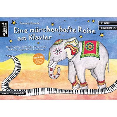 Susanne Hossain - Eine märchenhafte Reise am Klavier: 18 sehr leichte, vierhändige Klavierstücke für Kinder, Jugendliche & Erwachsene (inkl. Download). Spielbuch. Piano. Einfache Spielstücke. Klaviernoten. - Preis vom 21.06.2026 05:42:24 h Susanne Hossain - Eine märchenhafte Reise am Klavier: 18 sehr leichte, vierhändige Klavierstücke für Kinder, Jugendliche & Erwachsene (inkl. Download). Spielbuch. Piano. Einfache Spielstücke. Klaviernoten. - Preis vom 21.06.2026 05:42:24 h
