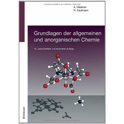 Alfons Hädener - Grundlagen der allgemeinen und anorganischen Chemie - Preis vom 26.06.2026 07:41:50 h Alfons Hädener - Grundlagen der allgemeinen und anorganischen Chemie - Preis vom 26.06.2026 07:41:50 h